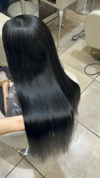 ロング カラー ZACC ayakaのヘアスタイル