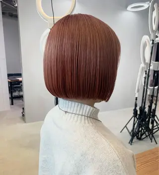 ショート カラー 海外レイヤーカット 🇺🇸山村拓士のヘアスタイル