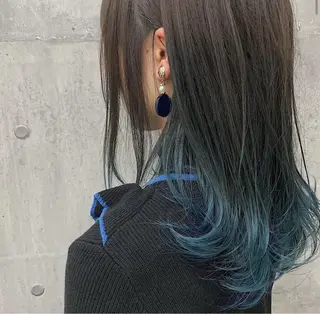 ミディアム Trip 香椎所属・Yuk inoのヘアスタイル
