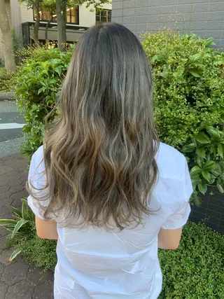 ロング 韓国風ヘア♡ runaのヘアスタイル