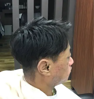 メンズ バーバーショップ涼桜新町店所属・田中大 パーマ/メンズカットのヘアスタイル