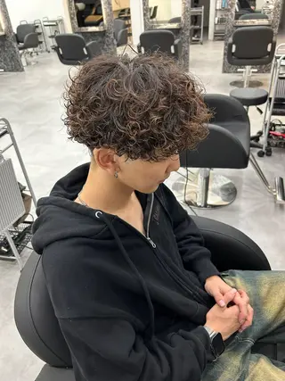 メンズ 善財 康葵のヘアスタイル