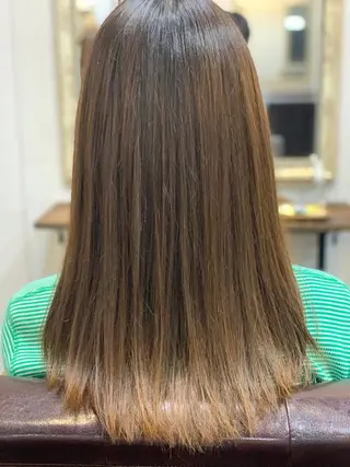 セミロング 前井 正人のヘアスタイル