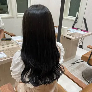 ロング カラー 海老名で韓国風 HANA🌷のヘアスタイル