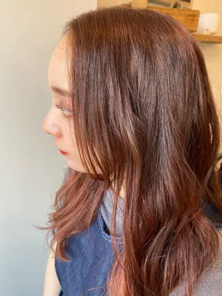 セミロング カラー ヘアアレンジ メンズ 中江 柊のヘアスタイル