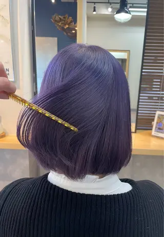 カラー RINOSHORES YOKOHAMA.日本大通り店所属・ハイトーン nagisaのヘアスタイル