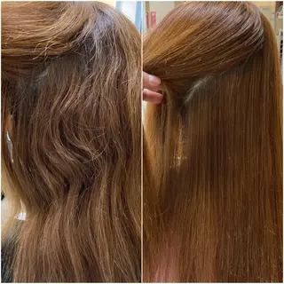 ロング タカギ　タツキ 縮毛矯正/髪質改善のヘアスタイル