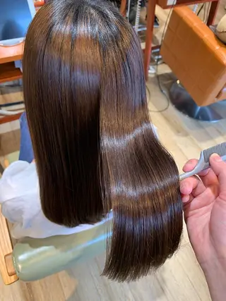 ミディアム I-CON所属・髪質改善/美髪のプ口 中島みきのヘアスタイル