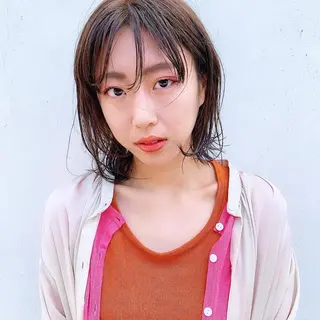 ショート カラー CODE.LINE所属・中川 竜誠のヘアスタイル