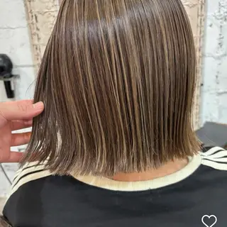 カラー 森 明日希のヘアスタイル