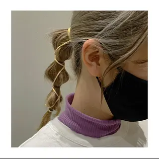 セミロング パッチリ可愛いまつげ に✨moemiのマツエク・マツパデザイン