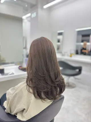 ロング カラー 🤍レイヤー/顔周り /hirari🤍のヘアスタイル