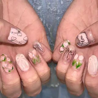 ネイル Kureha/ネイル トレンドヘアのヘアスタイル