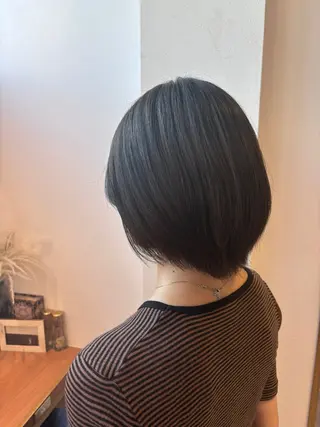 ショート ❤︎韓国レイヤー/透 明感カラー/目黒のヘアスタイル