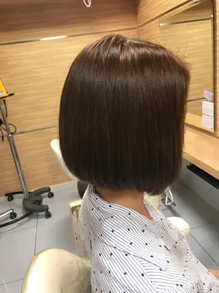 ショート カラー 縮毛/レイヤー 韓国/橋口のヘアスタイル