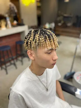 メンズ ヒロ銀座バーバーショップ丸の内店所属・ITO TOMのヘアスタイル