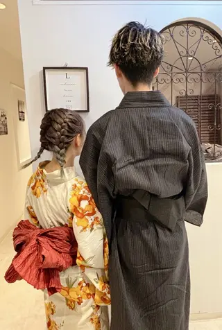 ミディアム 🍒しの🍒 透明感カラー/カットのヘアスタイル