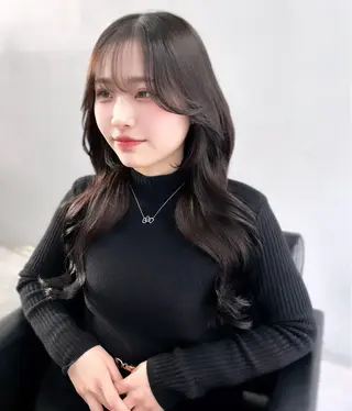 ロング カラー I’ve所属・💘大人可愛く💘 Natsuki❥❥❥のヘアスタイル