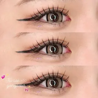 マツエク・マツパ chacha bla nc Amie 沖田のマツエク・マツパデザイン