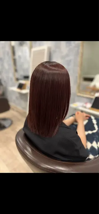 セミロング bird hair salon所属・塩川 亮眞のヘアスタイル