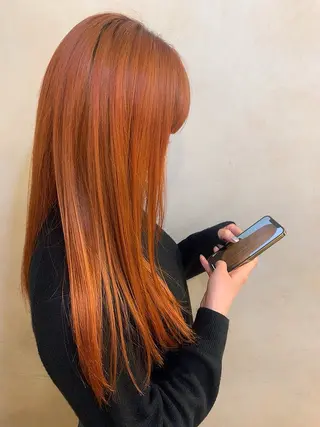 カラー 🤍🌿Chisa /透け感ヘア🌿🤍のヘアスタイル