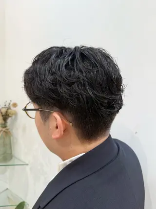 パーマ メンズ 🐾メンズパーマ募集 中/厚智菜美🐾のヘアスタイル