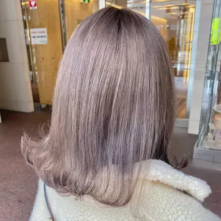 ミディアム カラー ハイトーン/ブリーチ 🫧みずほ🫧のヘアスタイル