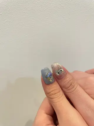 ネイル 束感まつ毛/ネイル/ LED♥KIRARAのマツエク・マツパデザイン