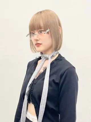 ショート カラー HARU//原宿🤍 リピート率NO.1のヘアスタイル