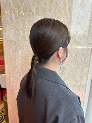 ヘアアレンジ Lumier de mashu所属・nana/ボブ/ レイヤーカットのヘアスタイル