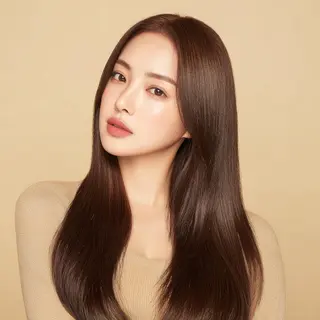 ロング ♡mao♡マツエク ／透明感カラーのマツエク・マツパデザイン