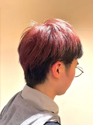 カラー メンズ レイフィールド鈴鹿所属・青山 祐一朗のヘアスタイル
