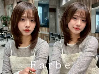 ショート Farbe🤍 新築new Openのヘアスタイル