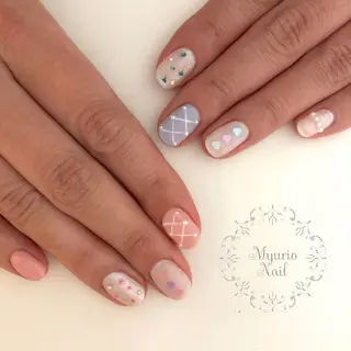 ネイル Sympa 𝓜iwako🐰ᩚのネイルデザイン