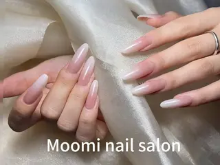 ロング Moomi あずりのネイルデザイン