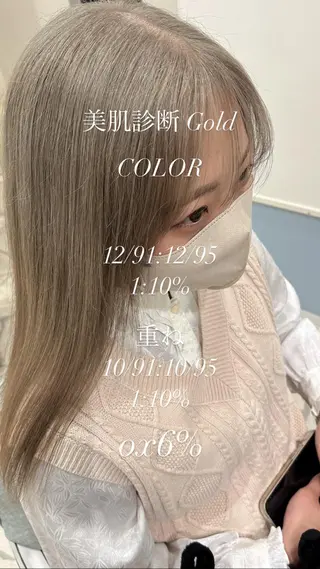 セミロング 加藤 小梅のヘアスタイル
