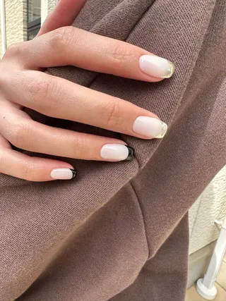 ロング カラー ヘアアレンジ キッズ ネイル マツエク・マツパ アイブロウ 福田 加奈のネイルデザイン