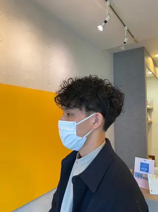 ショート パーマ 👾徐 涛👾のヘアスタイル