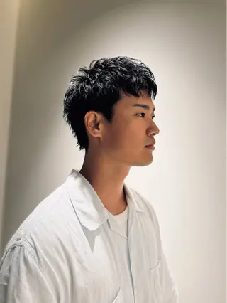 ショート パーマ メンズ メンズ特化 ショート パーマ 丸山のヘアスタイル