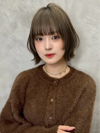 ミディアム Lond profil 浦和所属・設樂彩乃 /浦和/韓国ヘアのヘアスタイル