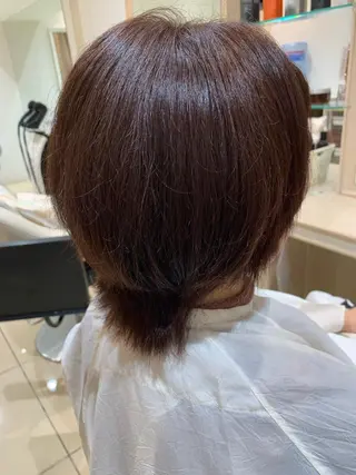 ショート 森野美咲🇰🇷 レイヤー/顔周りのヘアスタイル