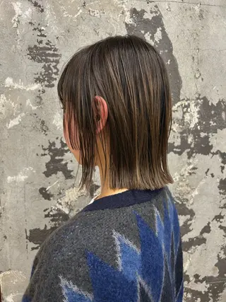 ミディアム 【心斎橋・本町】 'PAPRE'メイのヘアスタイル