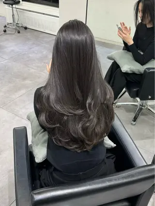 ロング AHNKISM所属・髪質改善/艶カラー HANAのヘアスタイル