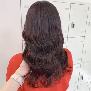 カラー 大人っぽ艶暗髪レディ 🩶takuto🩶のヘアスタイル