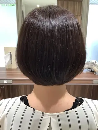 ショート カラー neaf【六本木】所属・愛され/ミディアム 六本木/佐藤ゆり🎀のヘアスタイル
