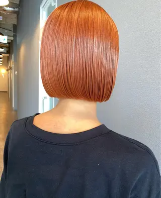 ショート カラー 似合わせカラーパーマ 🌿kitin米川のヘアスタイル