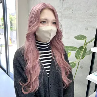 ロング 青木 芽生のヘアスタイル