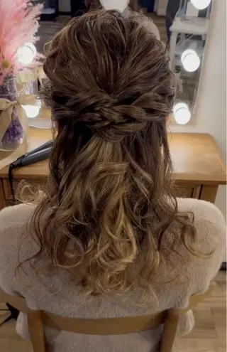 ヘアアレンジ ikoi yukaのヘアスタイル