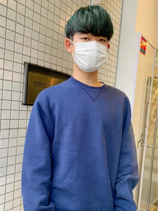 ショート カラー メンズ 栄/矢場町 三井太朗のヘアスタイル