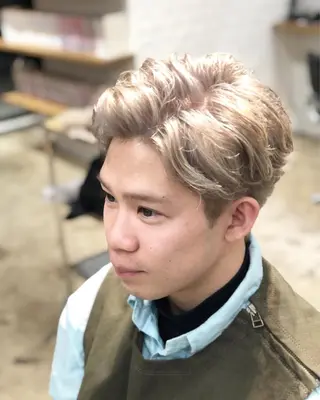 ショート メンズ メンズ特化/パーマ /フェード/洋輔のヘアスタイル